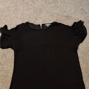 Naked Zebra Elegant Black Blouse